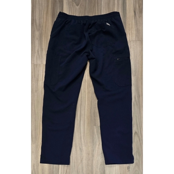 Figs High Waisted Scrub Pants Navy Size SP - Picture 7 of 11